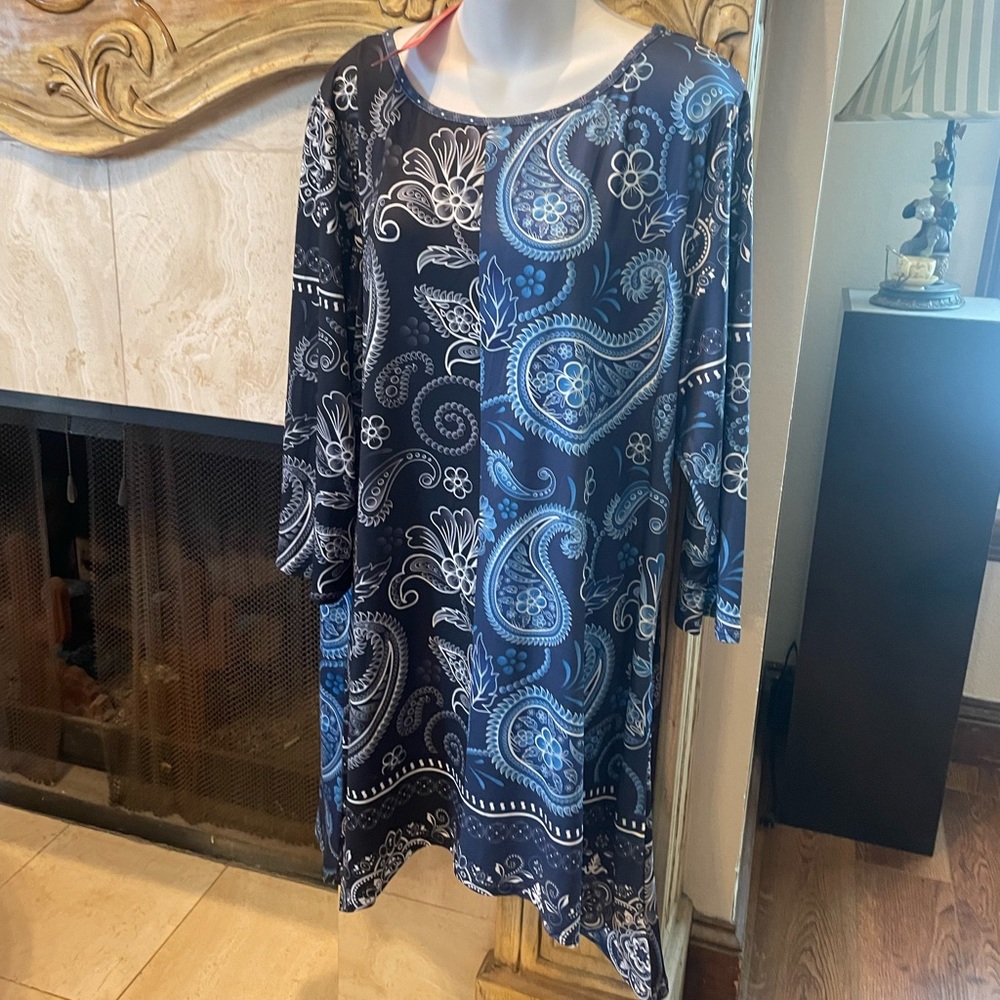 NWT Simply Aster By Firmiana Tunic Top Women's 2XL
